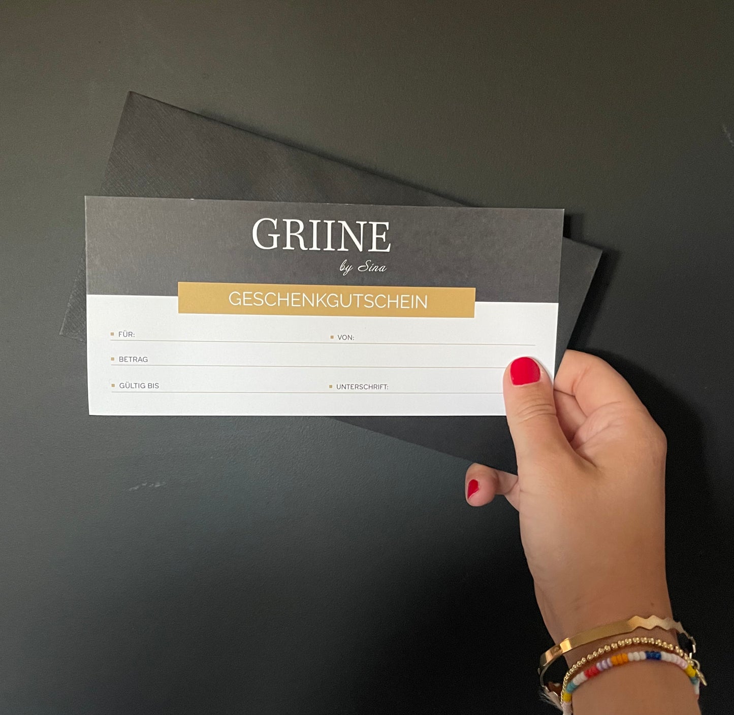 GRIINE - Geschenkgutschein